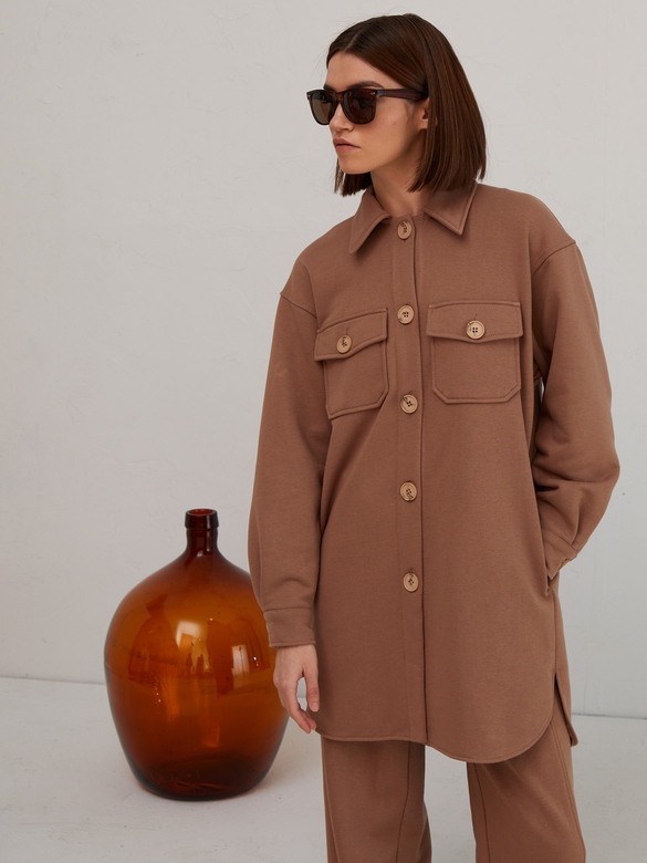 Костюм цв. кофе арт. м-555