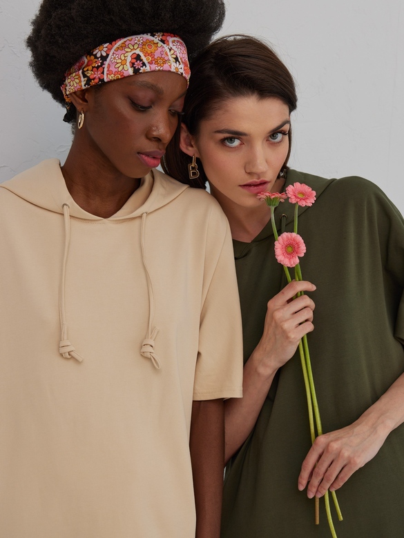 Платье цв. хаки арт. м-554