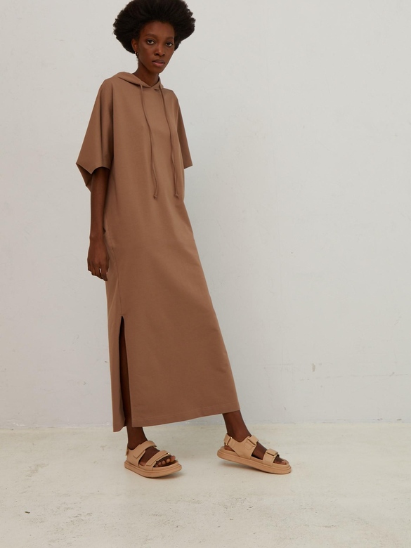 Платье цв. кофе арт. м-554