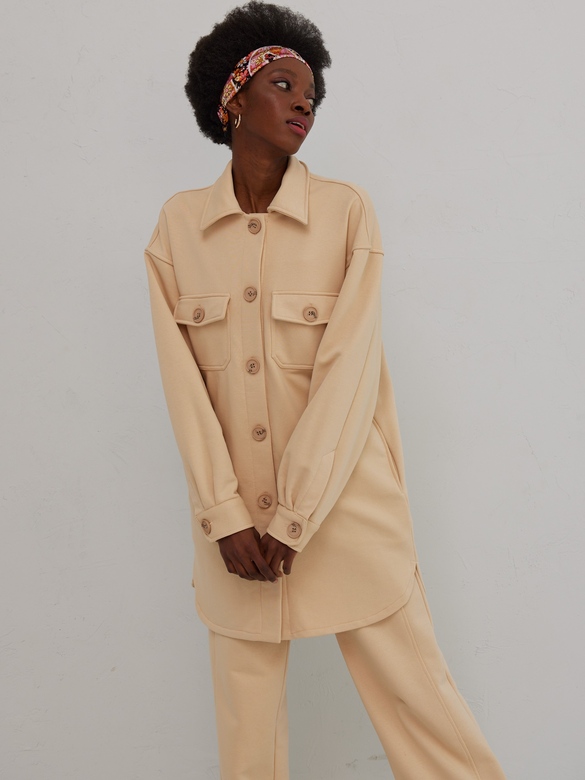 Костюм цв. светло- бежевый арт. м-555