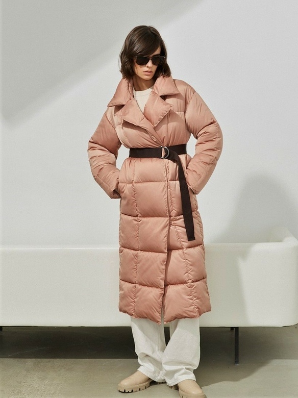 Пуховик цв. макарун арт.м-528