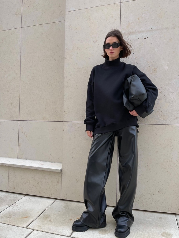 Свитшот цв. черный арт. м-572