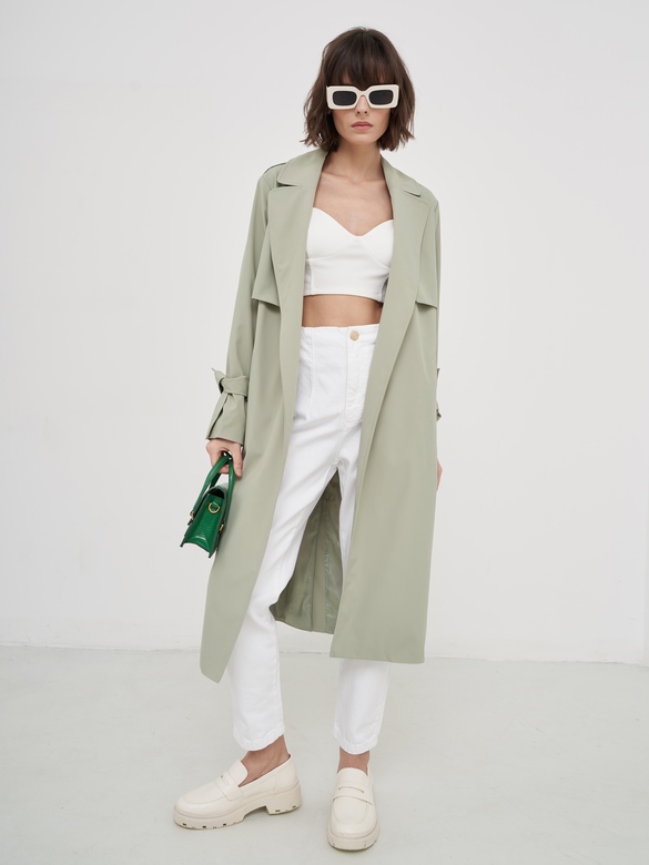 Плащ   Urban style полынь арт. м-432