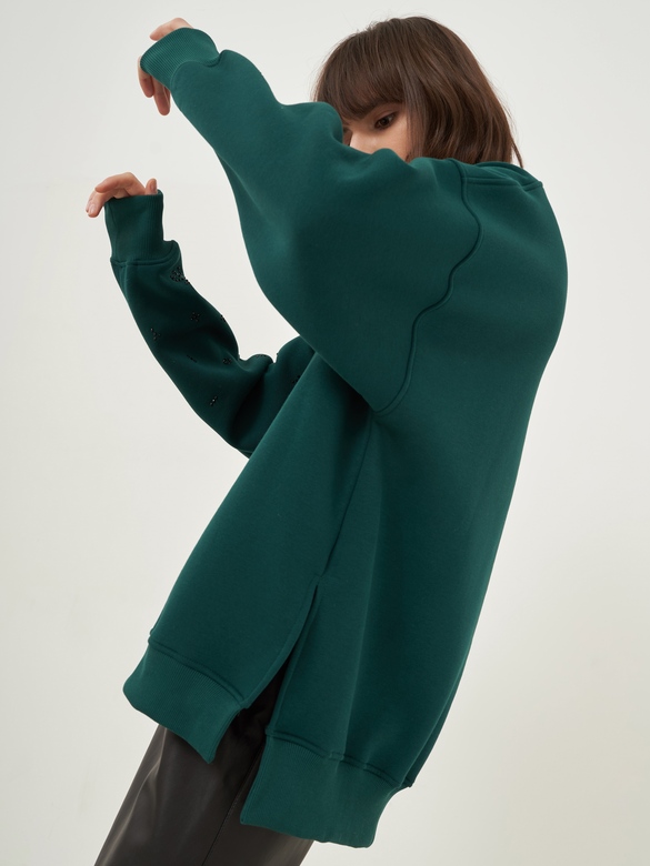 Свитшот цв. хвойный арт. м-572