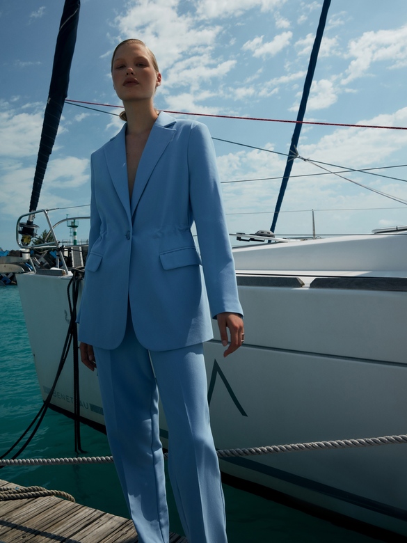 Жакет цв. голубой арт. м-577