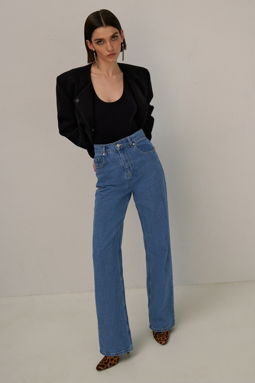 Джинсы цв. светло-синий арт. М-582