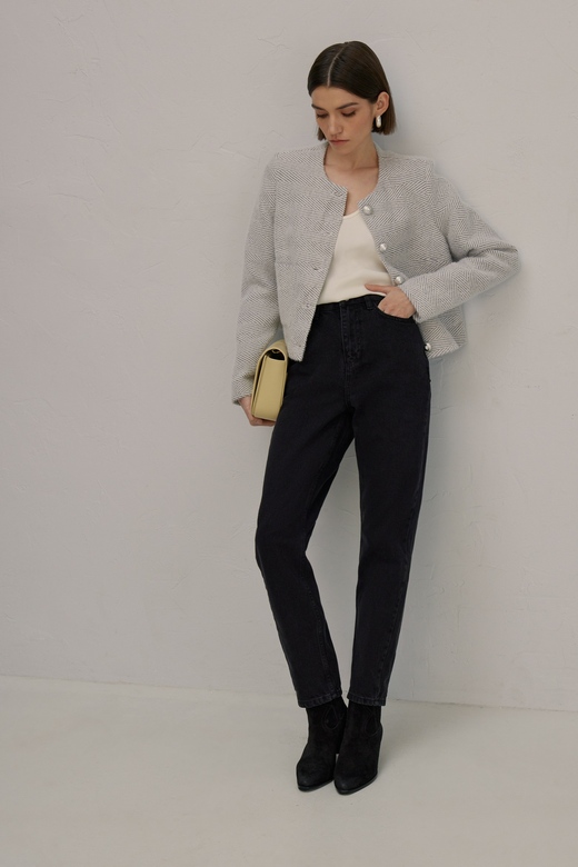 Джинсы цв. черный арт. М-586