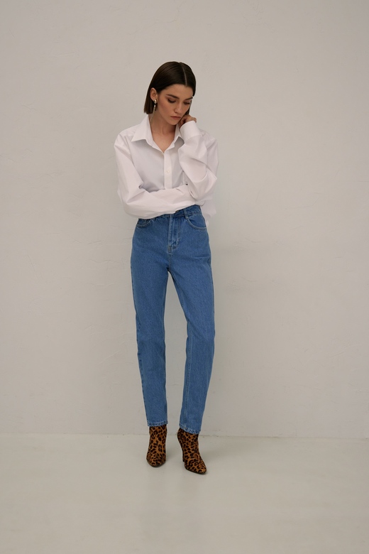 Джинсы цв. светло-синий арт. М-586