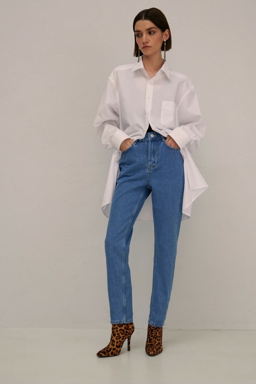 Джинсы цв. светло-синий арт. М-586