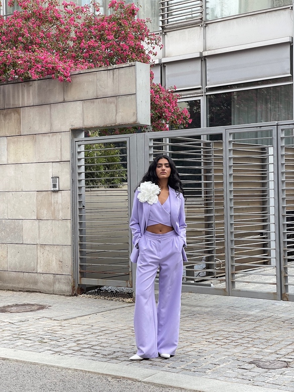 Костюм цв. лаванда арт. м-579