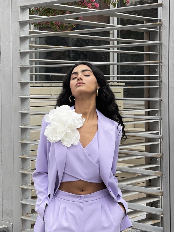 Костюм цв. лаванда арт. м-579