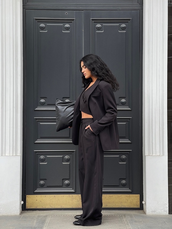 Костюм цв. чёрный арт. м-579