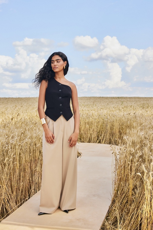 Брюки цв. бежевый арт. м-596