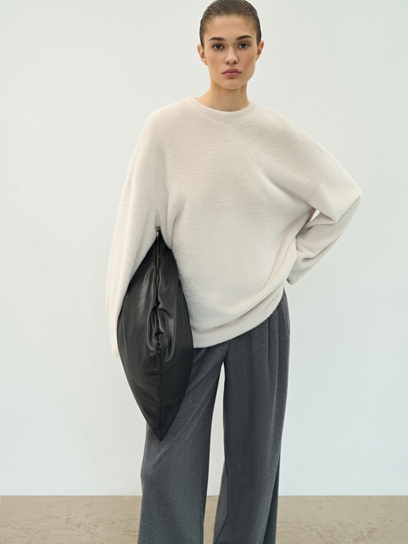 Свитер цв. светло-бежевый арт. м-602