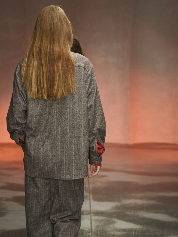 Рубашка цв. орех арт. М-624