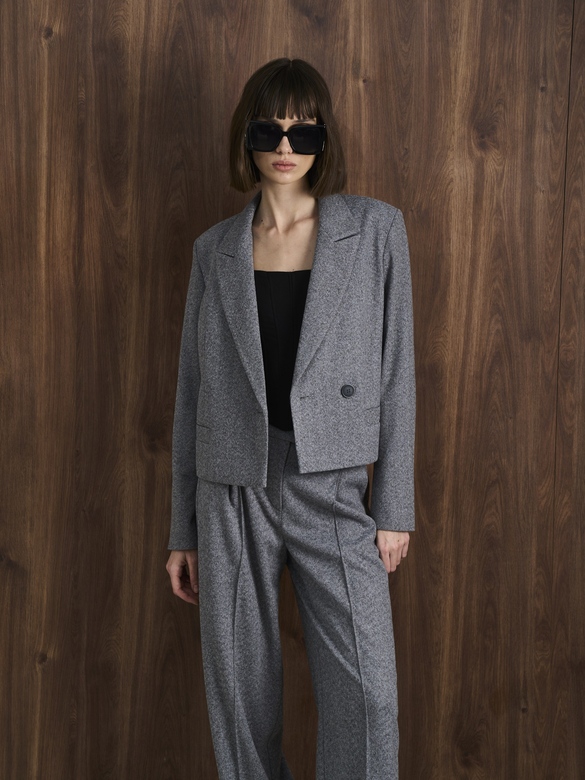 Жакет цв. серый арт. м-615