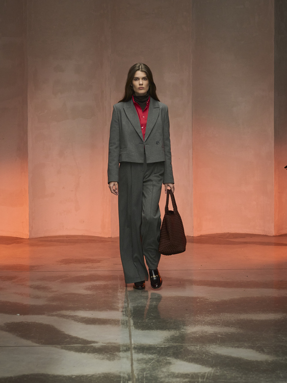 Брюки цв. асфальт арт. м-609