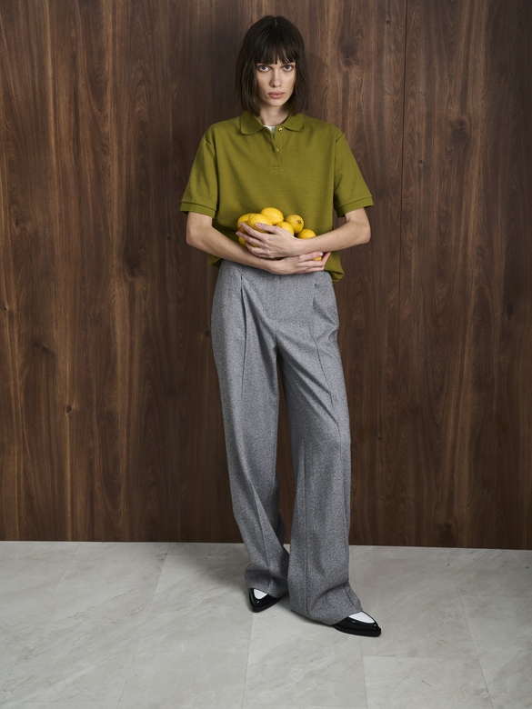 Брюки цв. елочка-серая арт. м-609