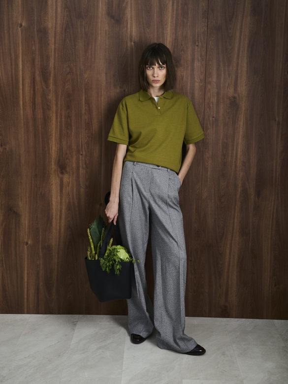 Брюки цв. елочка-серая арт. м-609