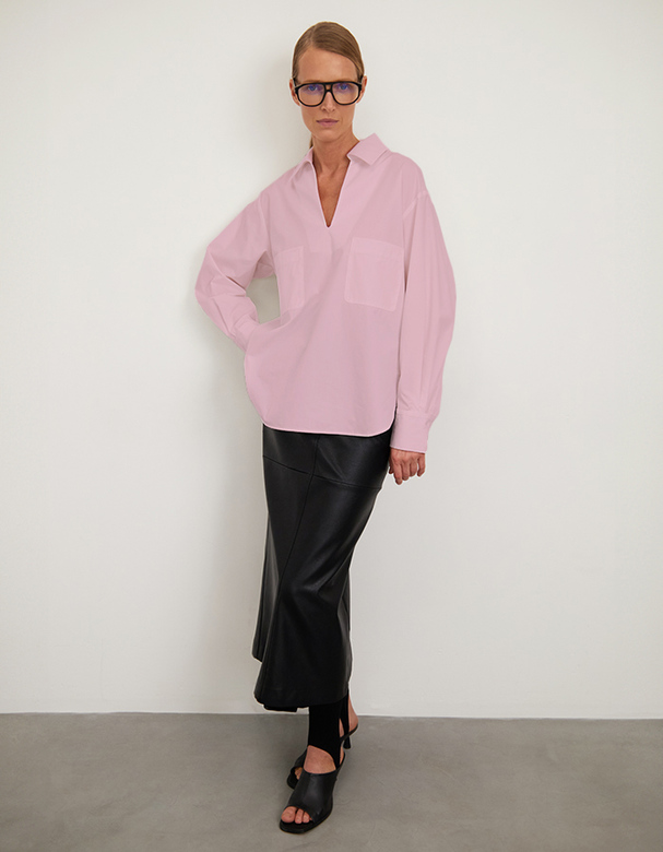 Рубашка цв. розовый арт. м-603