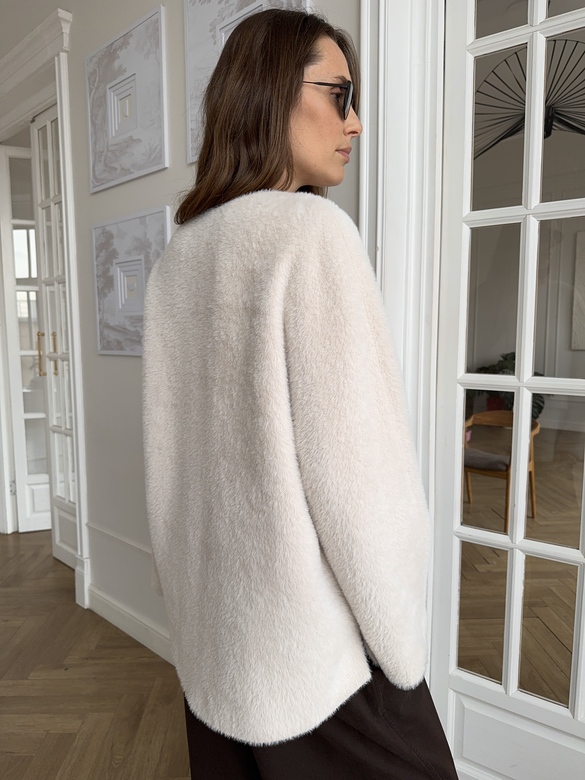 Жакет цв. светло-бежевый арт. М-627