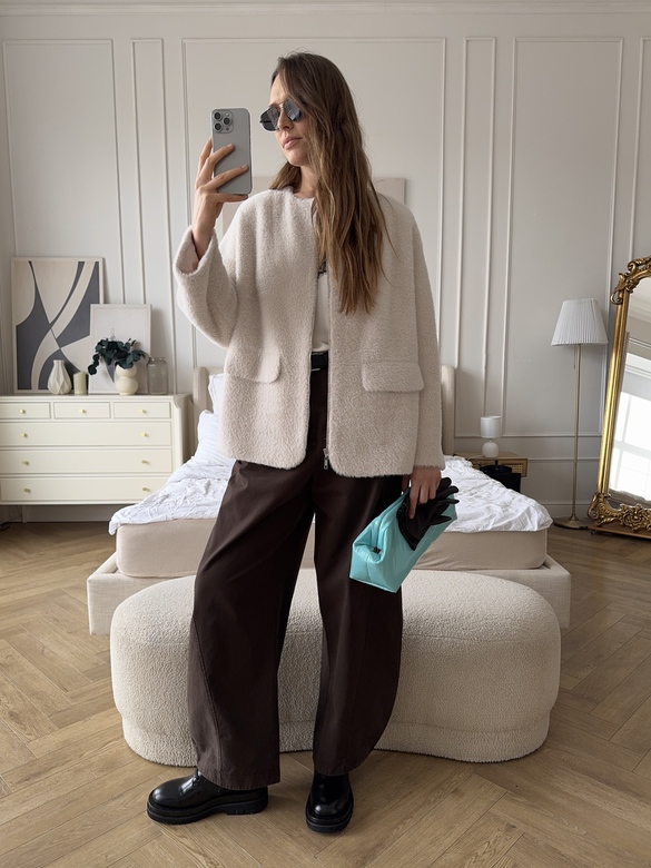 Жакет цв. светло-бежевый арт. М-627