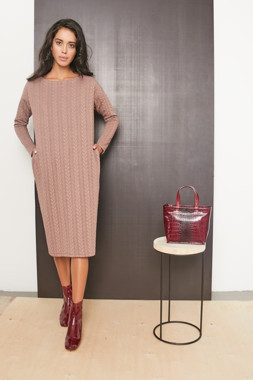 Платье   цв. бежевый   арт.м-442