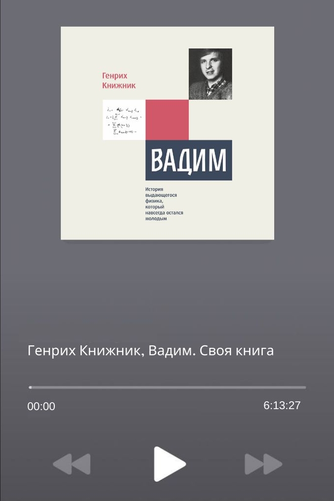 Аудиокнига «Вадим», Генрих Книжник