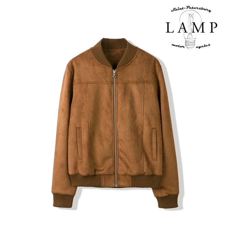 Classic suede camp bomber 1565