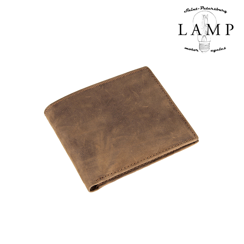 Leather brown purse 2327