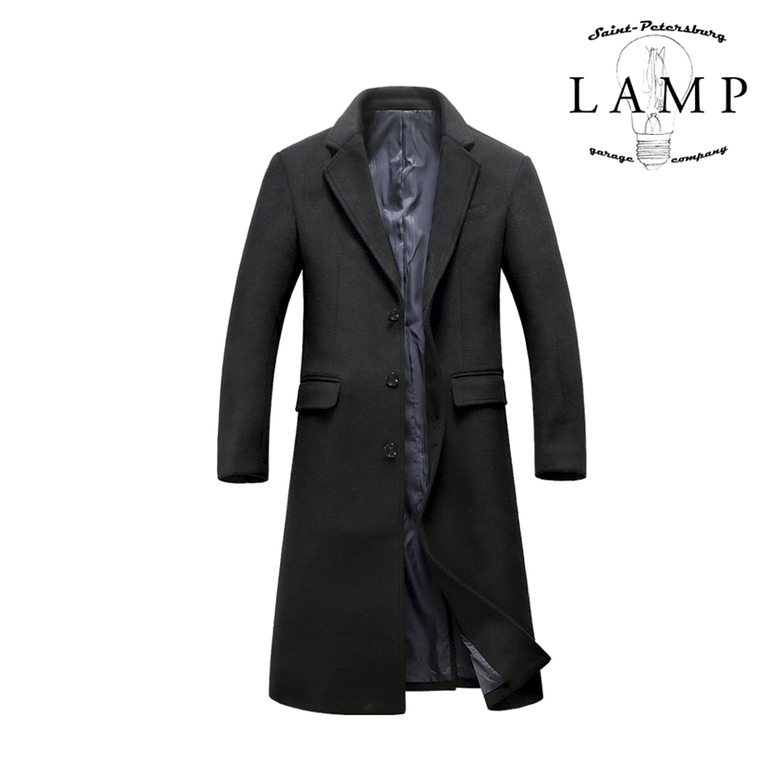 Classic autumn long coat 1472