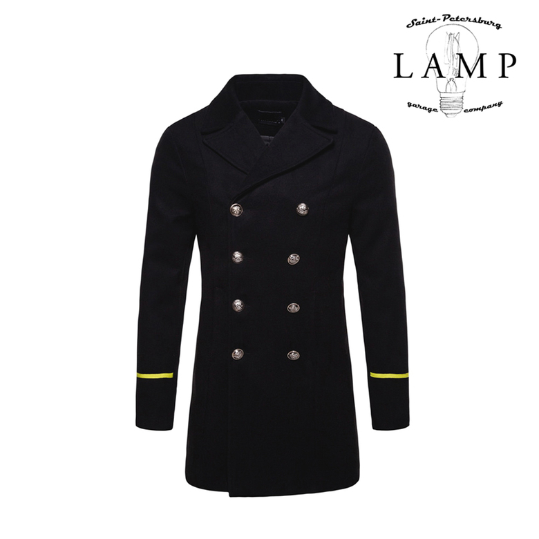 Double-breasted sea coat 1829