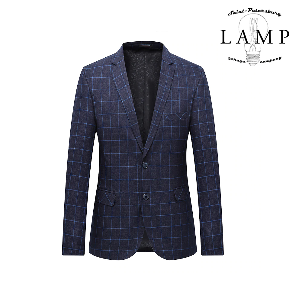 Classic warm checkered jacket 2150