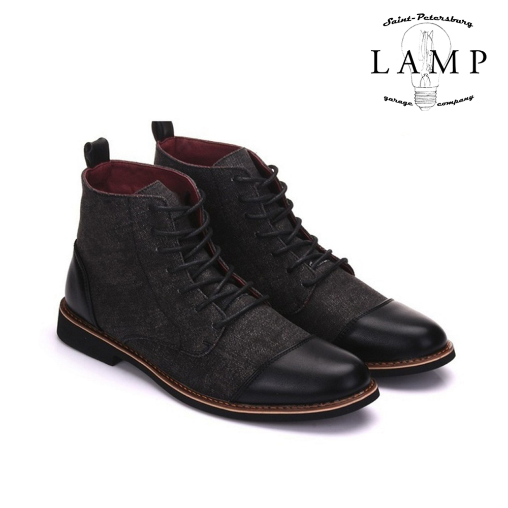 Tweed gentleman boots 6259