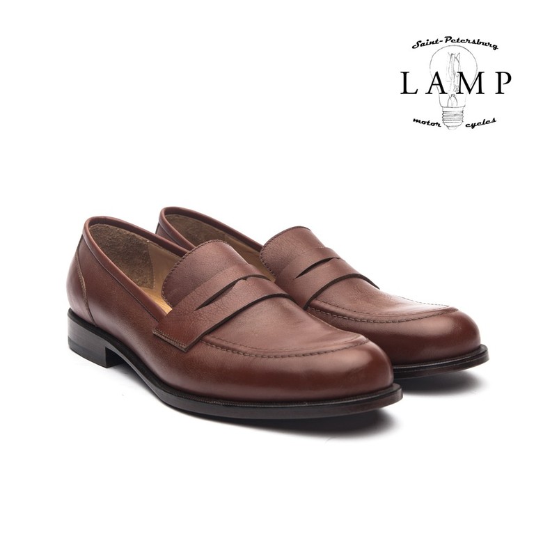 LOAFERS LEATHER BROWN