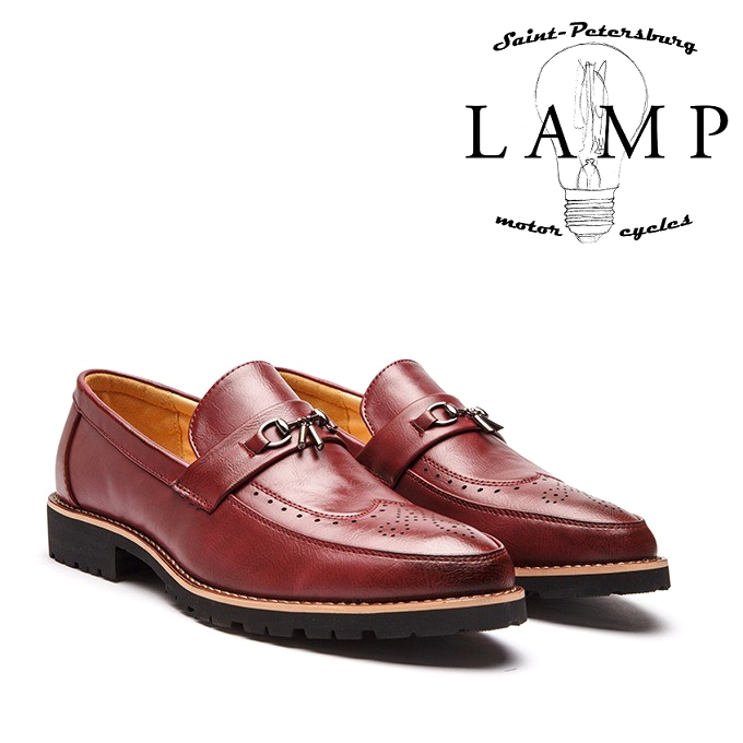 Maroon oxford loafers 719