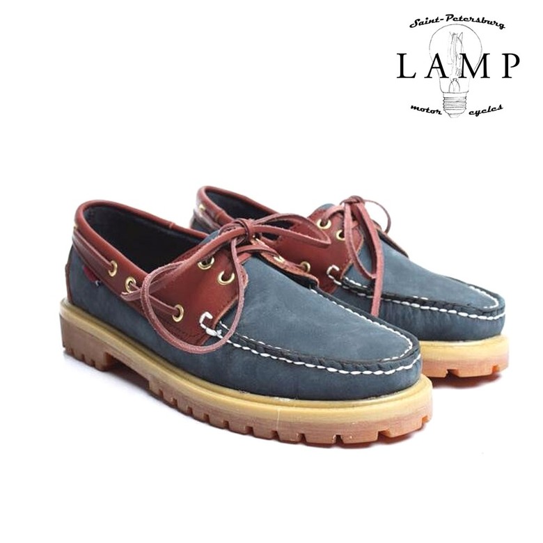 Macca loafers BLUE boots 61829