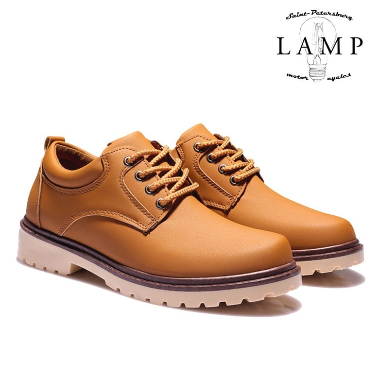 Beige work boots 72854