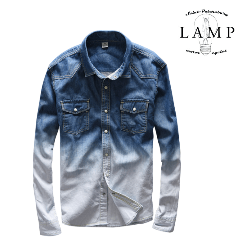 Blue and white shirt 773