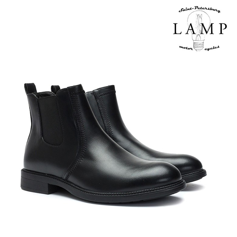 Сhelsea black leather boots 1209