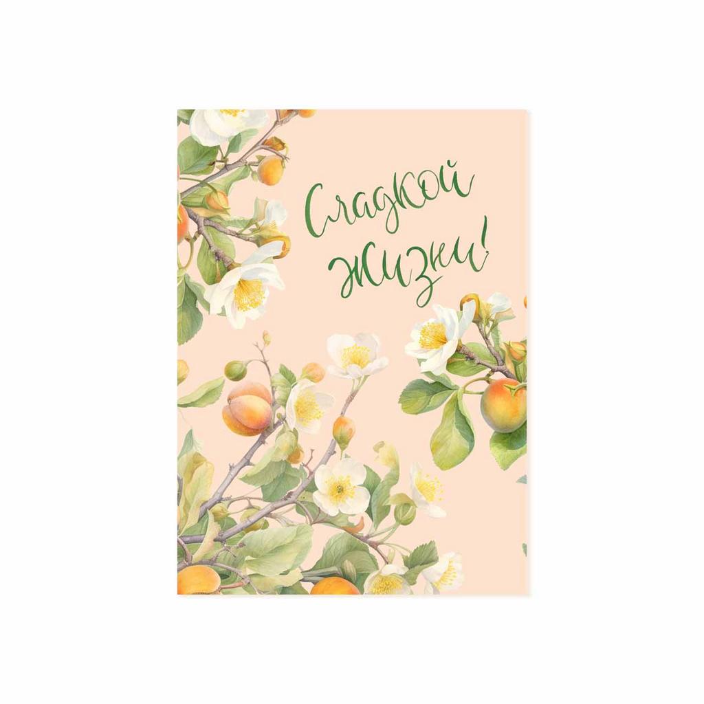 Мини-открытка "Сладкой Жизни!"