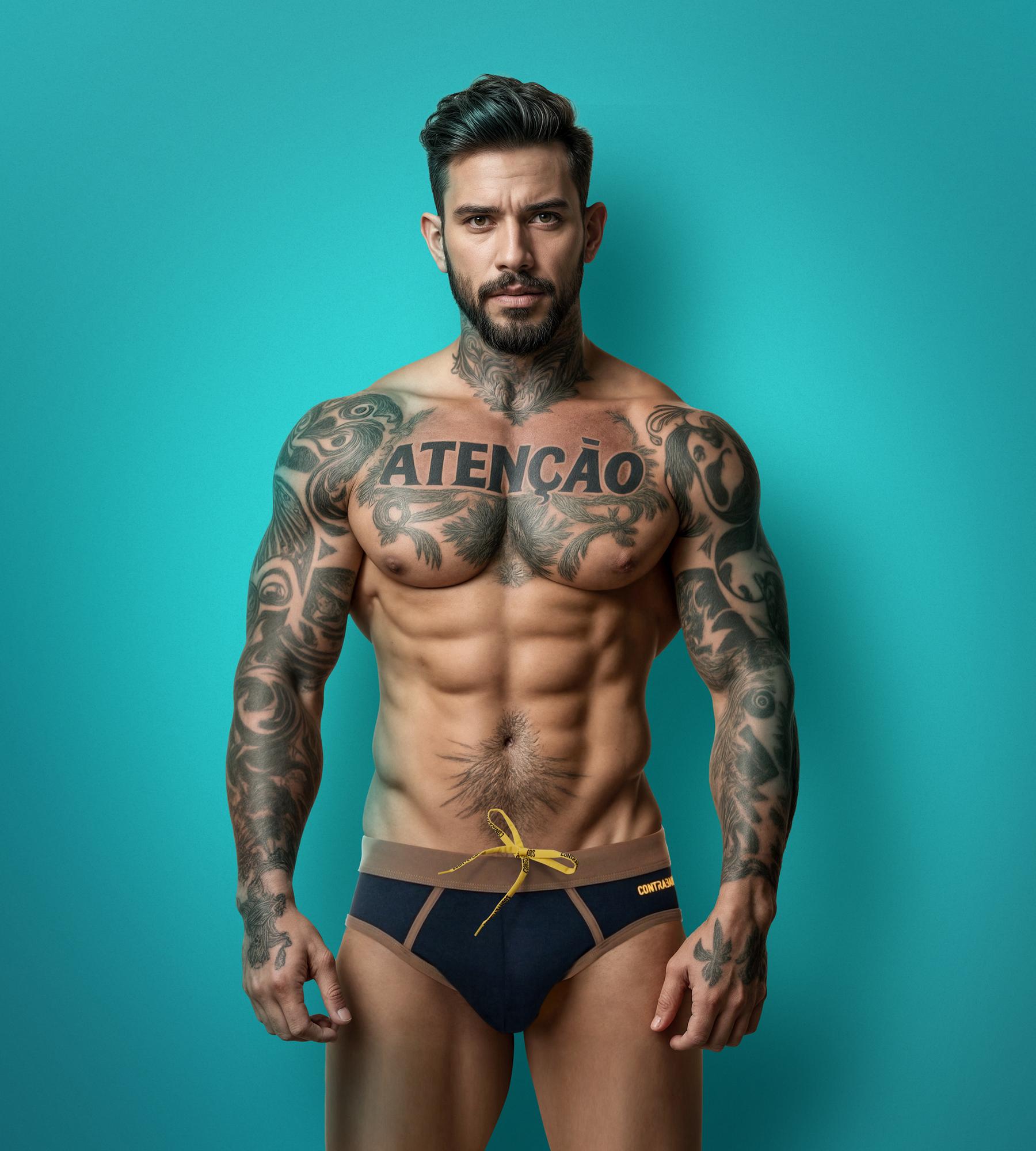 Мужские плавки CONTRABANDOS SWIM TRUNKS BACK LOGO