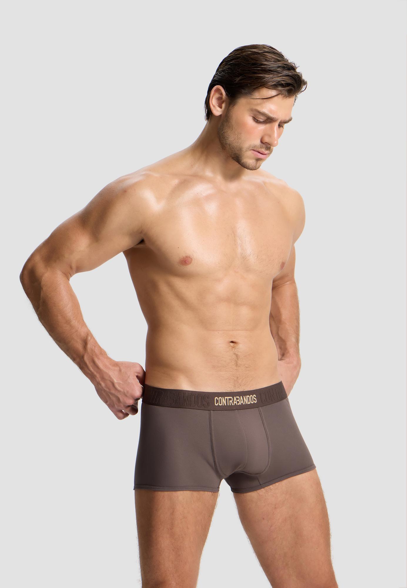 Мужские коричневые боксеры CONTRABANDOS BOXERS CHOCO