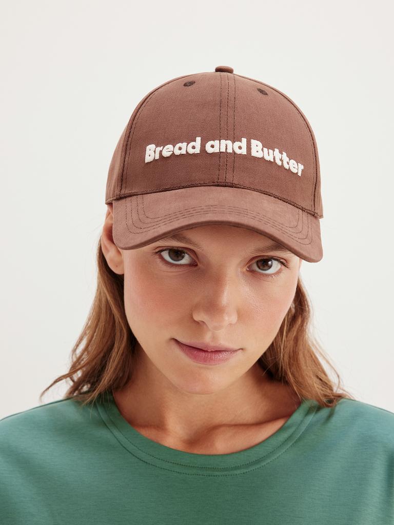 Кепка Bread and butter коричневого цвета