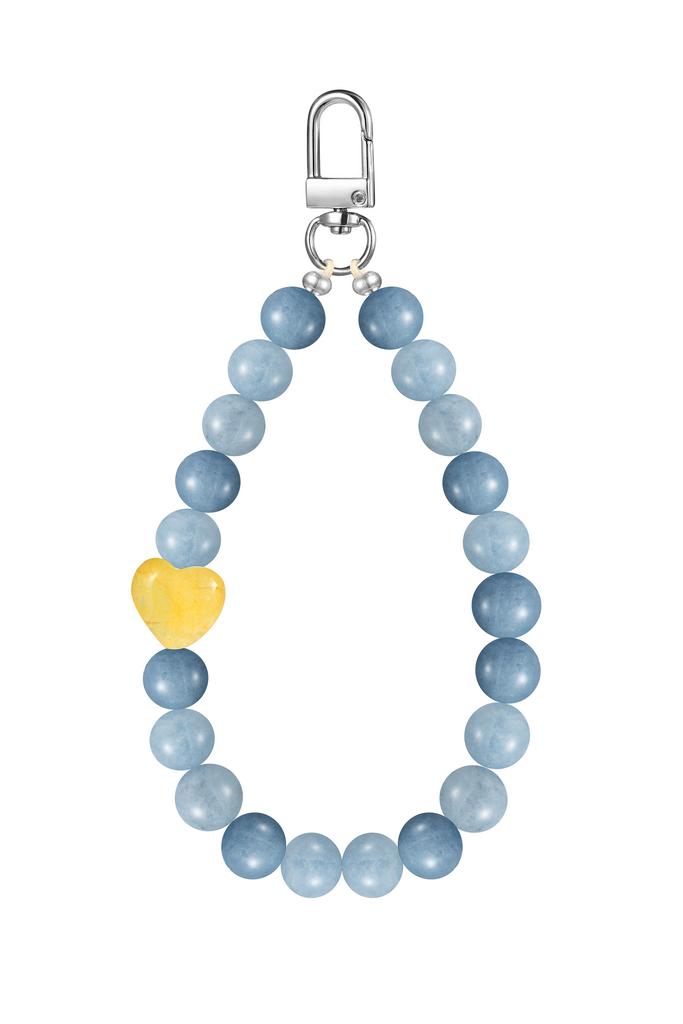 Брелок голубого цвета