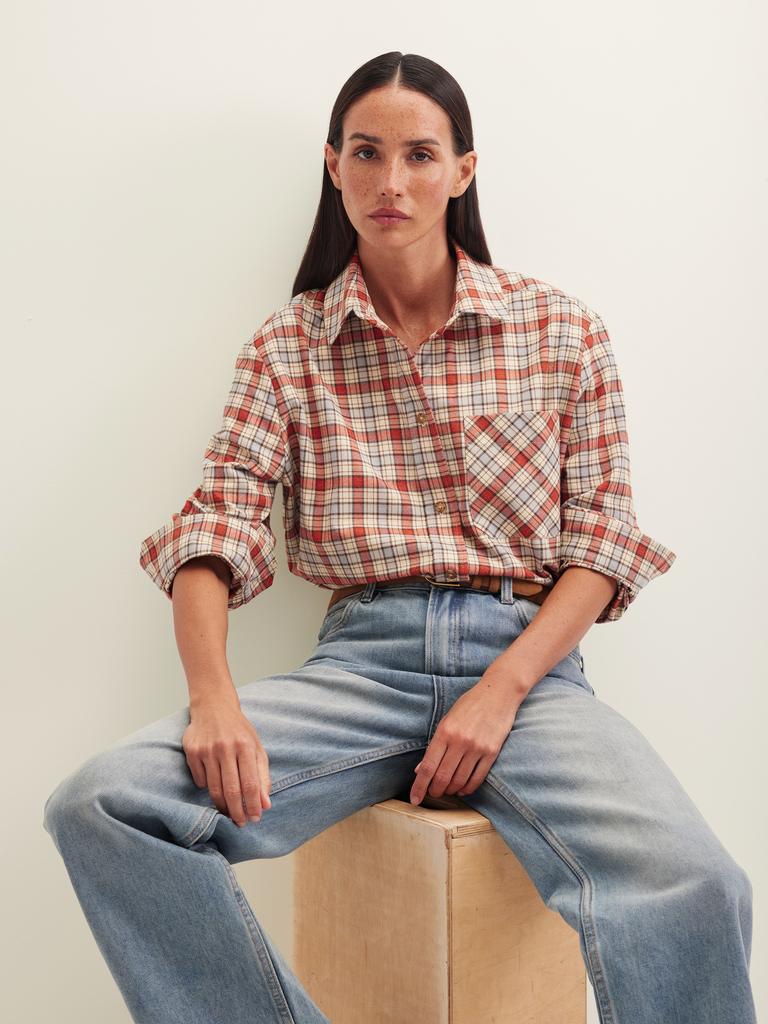 Рубашка в клетку light