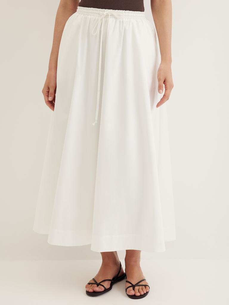 Юбка миди из хлопка