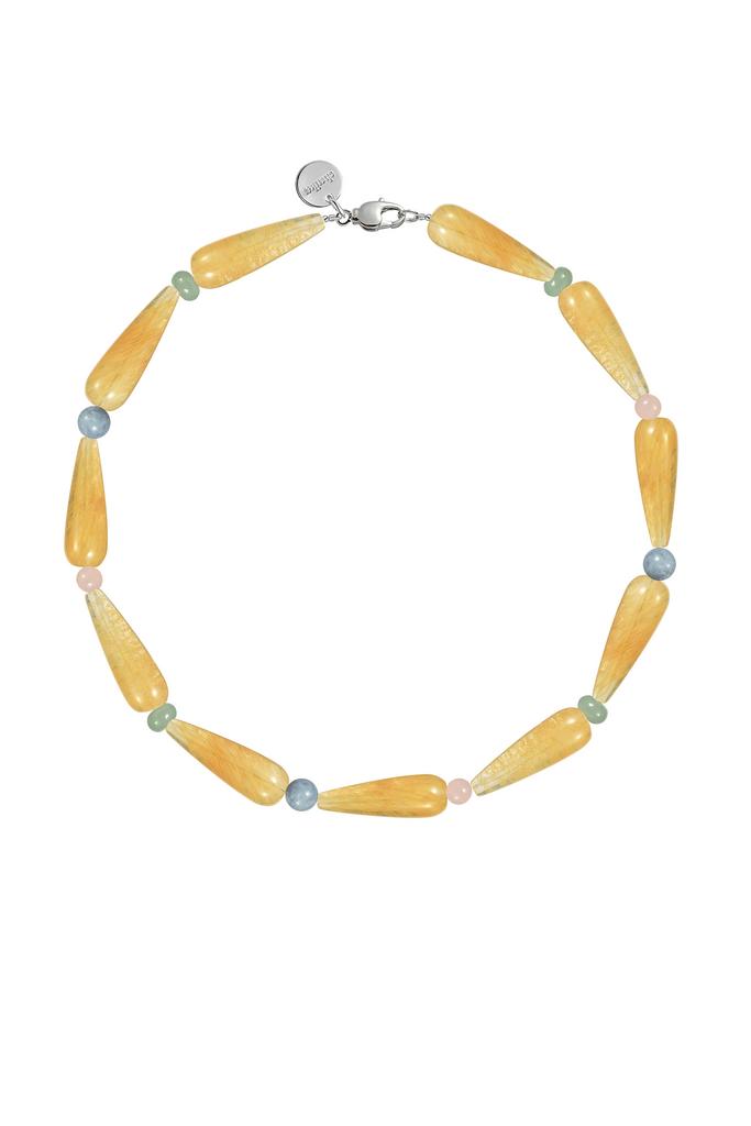 Бусы из цитрина