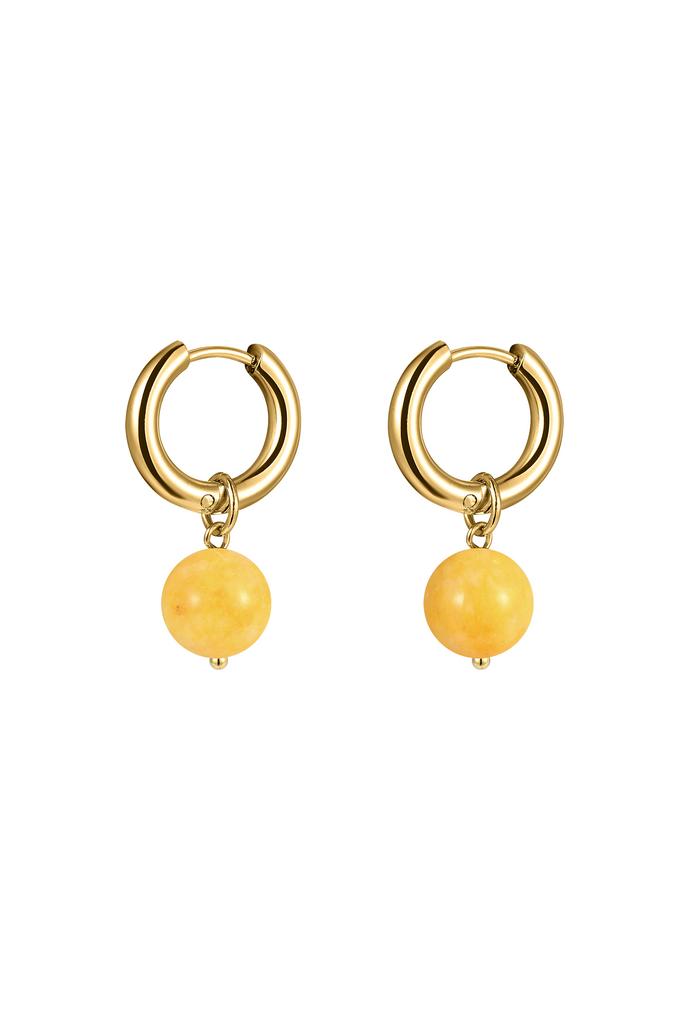 Серьги из кварца