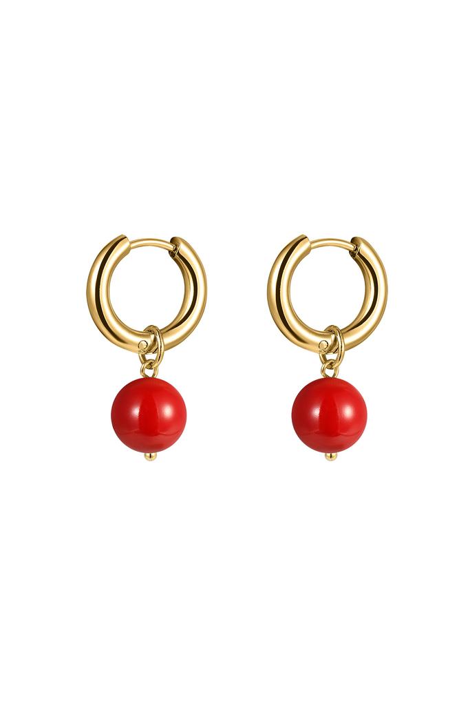 Серьги из майорки